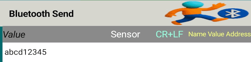 Bluetooth transmission example 1