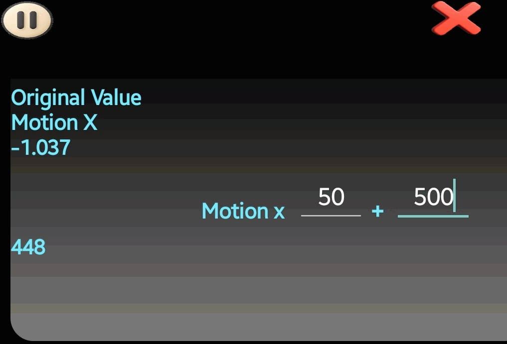 Sensor scaling 4