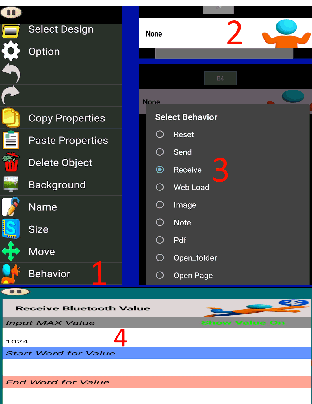 Effect settings in SoifGo