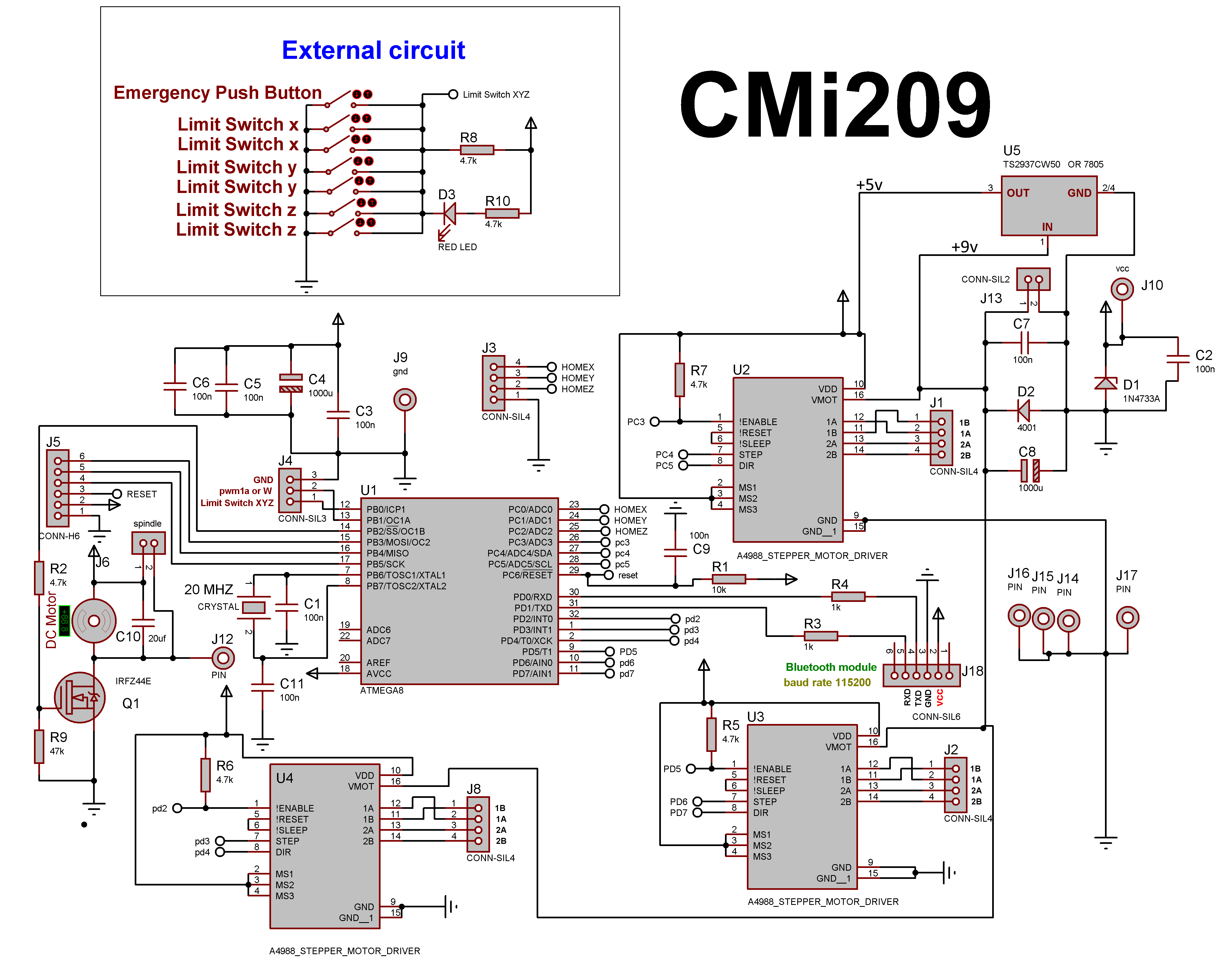 Bluetooth wiring diagram