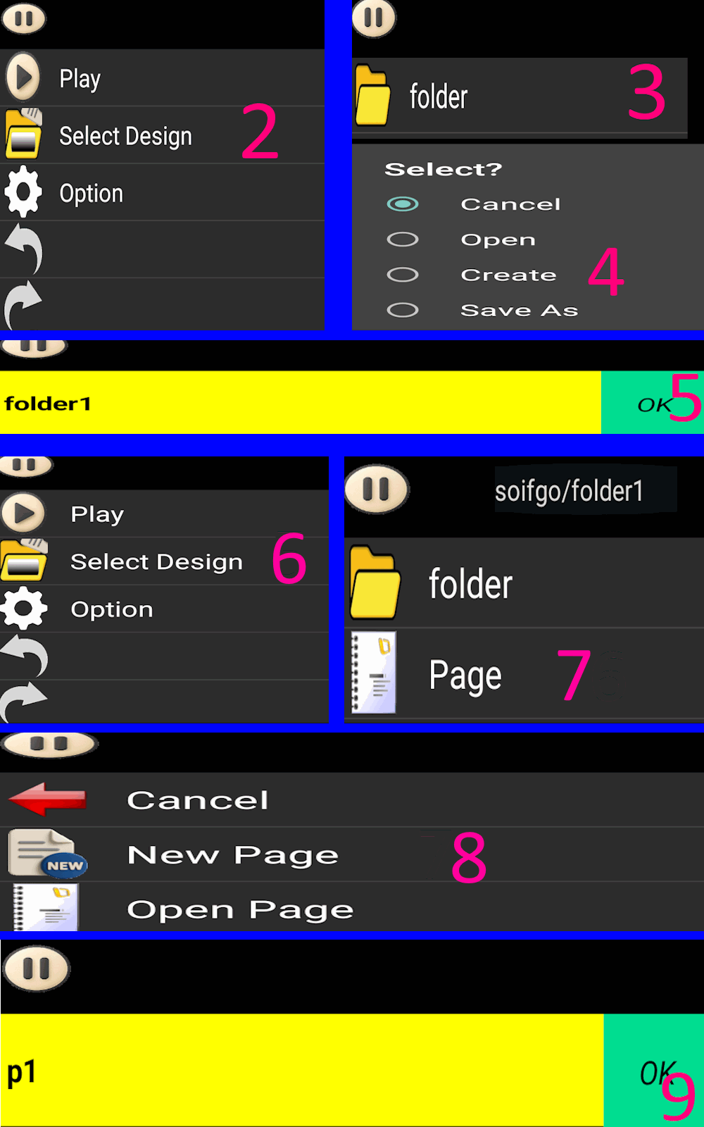 Create a Folder in SoifGo