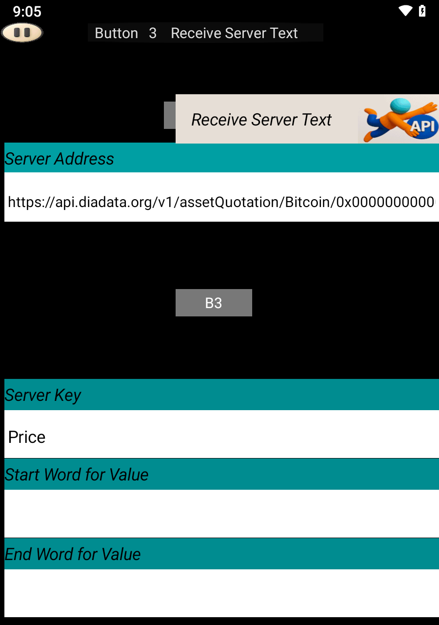 Filter Setup Screenshot