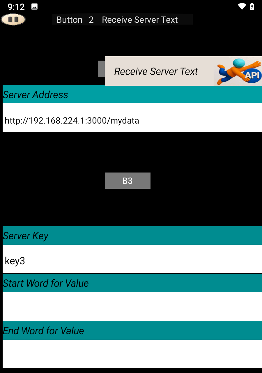 Send Server Screenshot